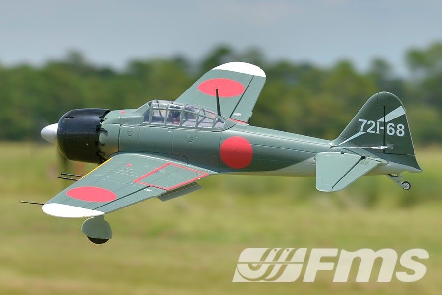 FMS 1100mm A6M5 Zero PNP w/o Reflex