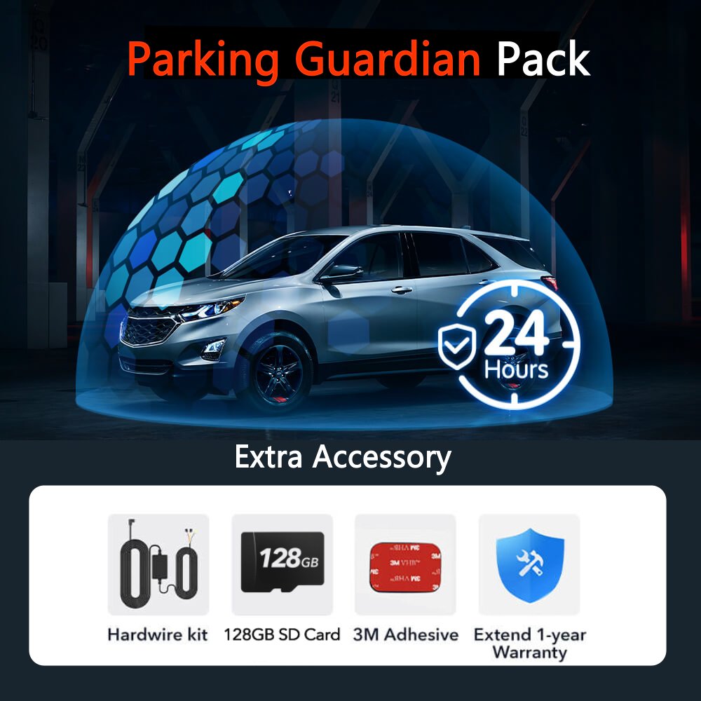 Redtiger F17 3-Channel 5G Wifi Dash Cam