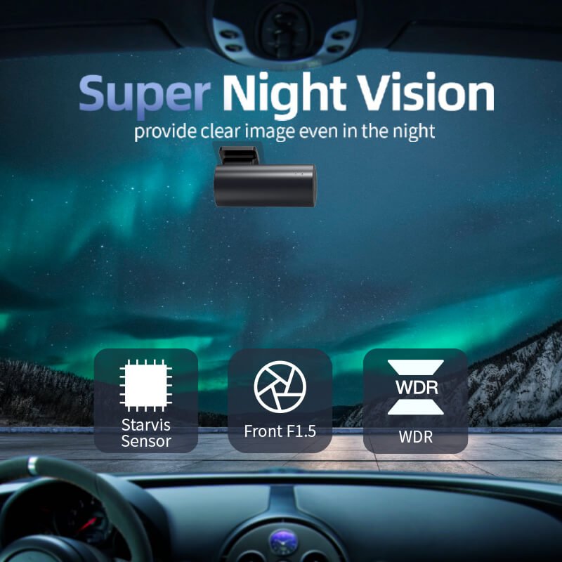 Redtiger F3 2.5K Dash Cam