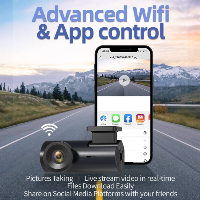 Redtiger F3 2.5K Dash Cam