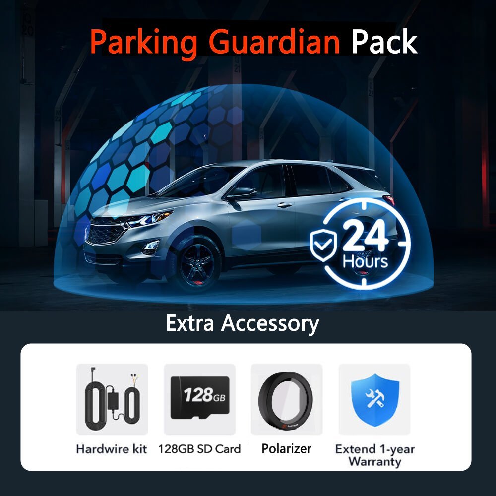 Redtiger F7NT Touch Screen 4K Dual Dash Cam