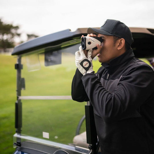 Telémetro láser de golf REDTIGER con inclinación de 1200 yardas, aumento de 7X