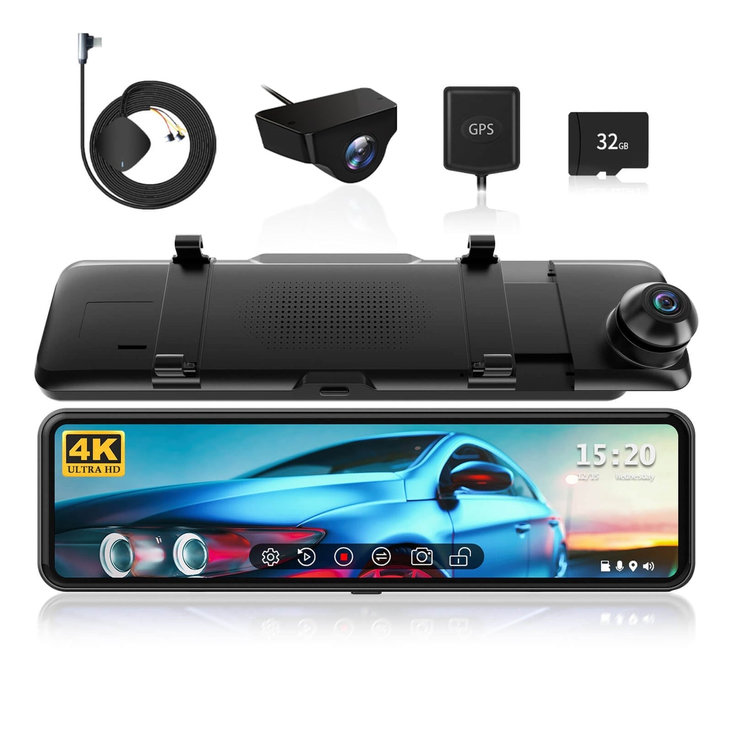 Redtiger T700 Mirror Dash Cam