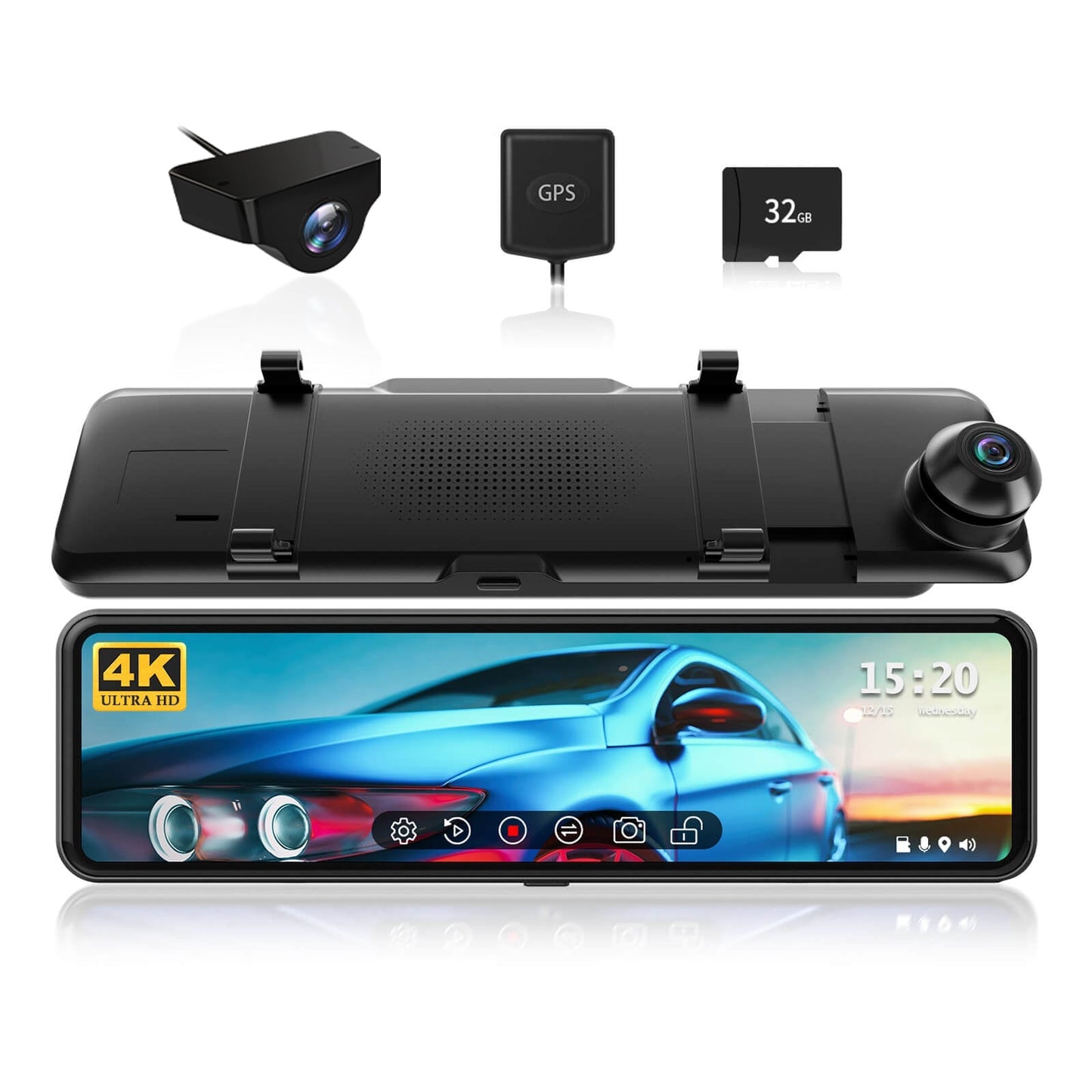 Redtiger T700 Mirror Dash Cam