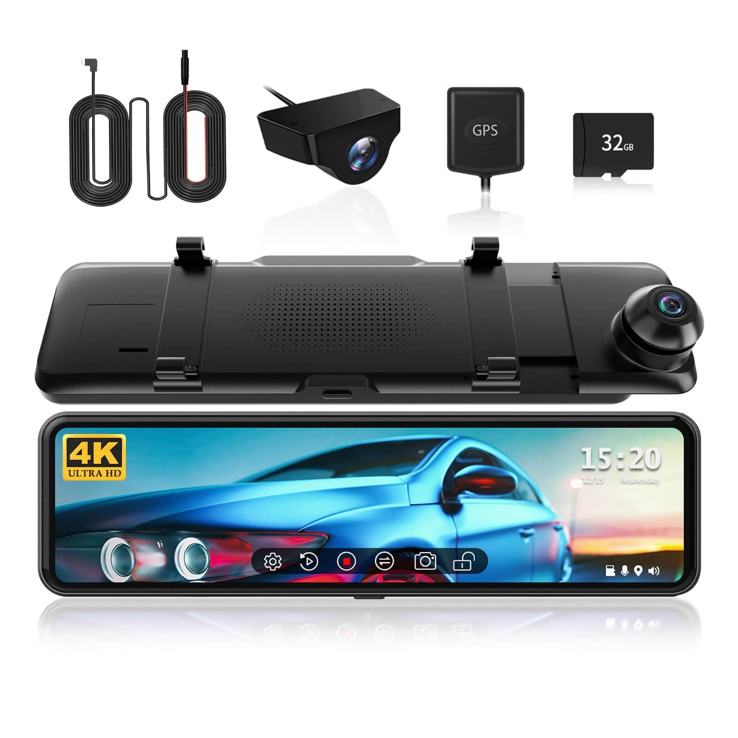 Redtiger T700 Mirror Dash Cam