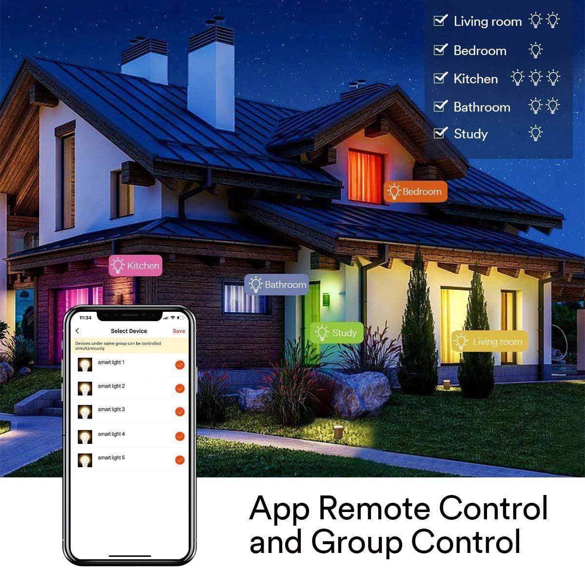 RGBWW Smart Wi-Fi Bulb