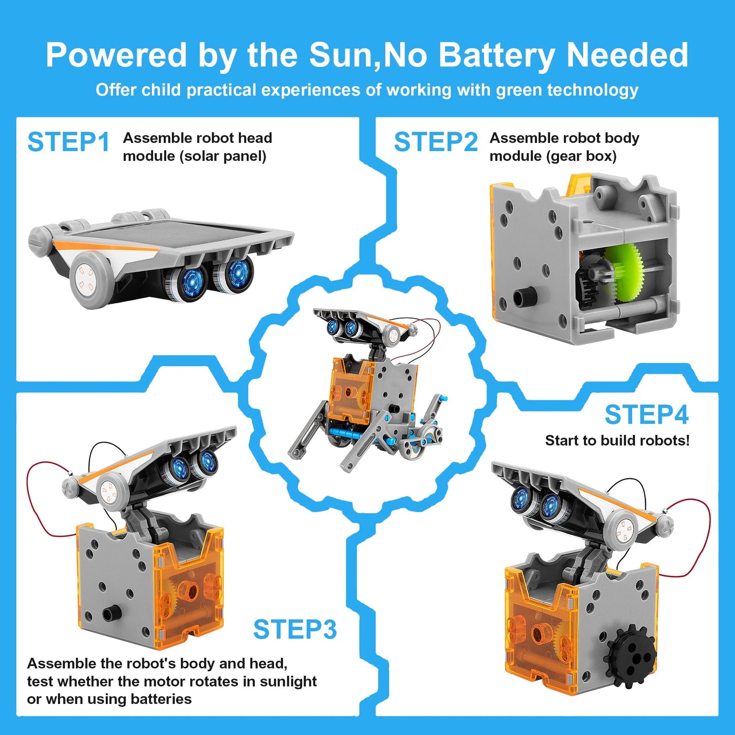 Silbird Solios-Alpha Educational Toy(12-IN-1)