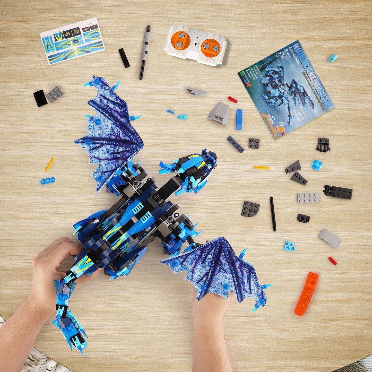 Sillbird Hurricane Dragon Building Robot