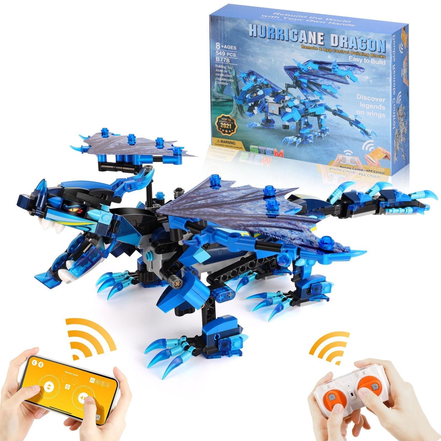 Sillbird Hurricane Dragon Building Robot