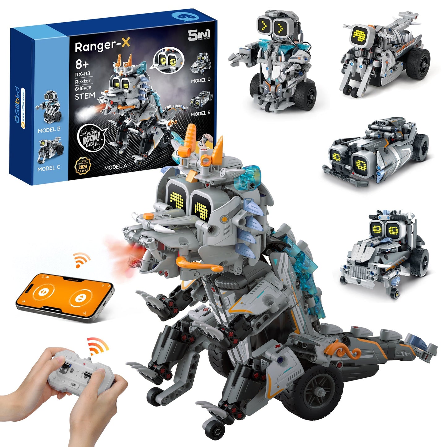 Sillbird Rextor STEM Building Toy