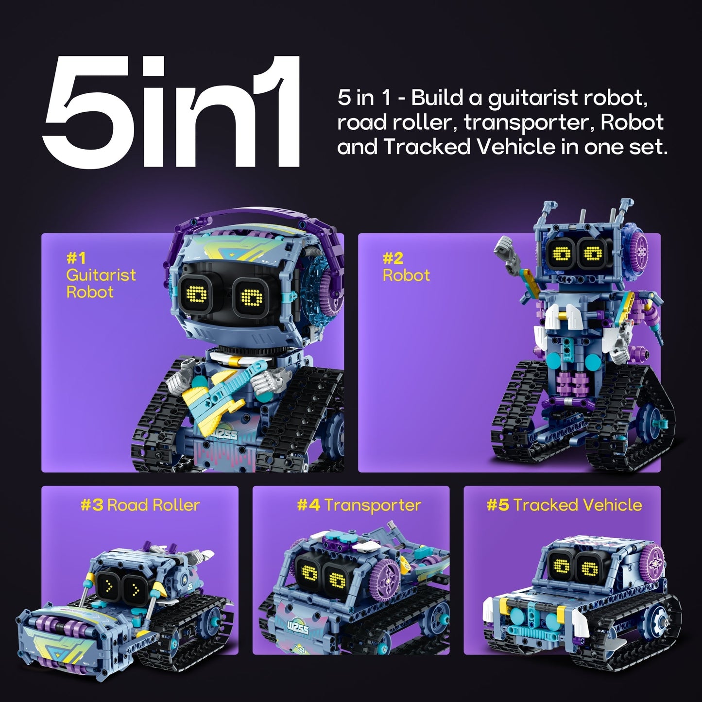 Sillbird RockRoller RC Building Robot