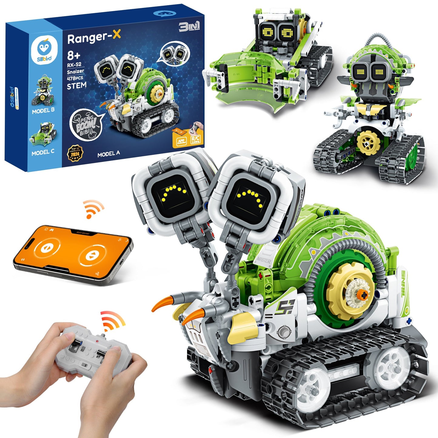 Sillbird Snaizer Robot Building Kit