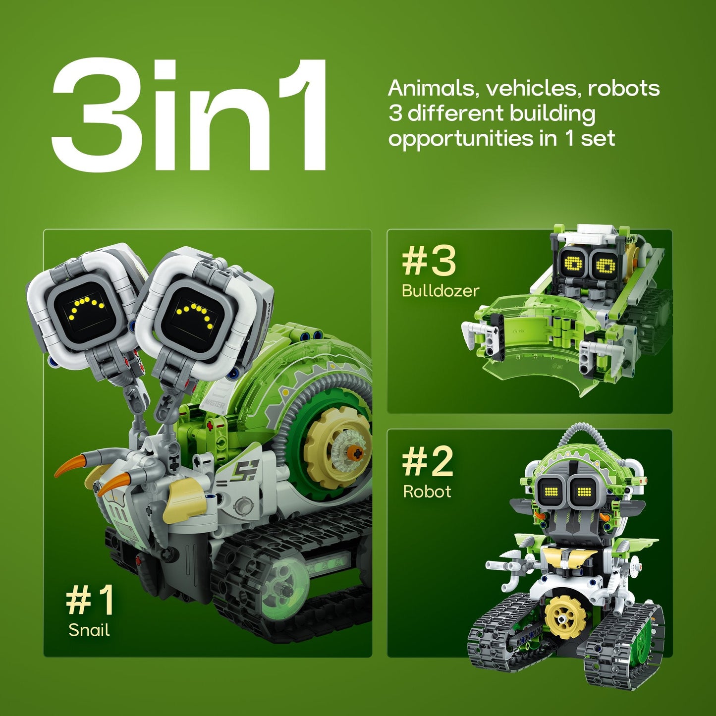 Sillbird Snaizer Robot Building Kit