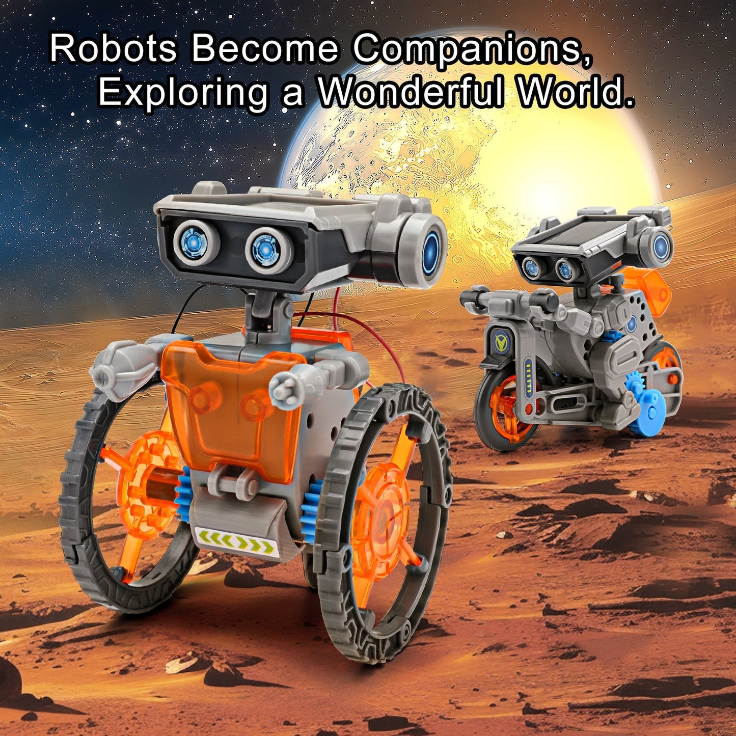 Sillbird Solios-Nova Solar Power Robot(15-IN-1)