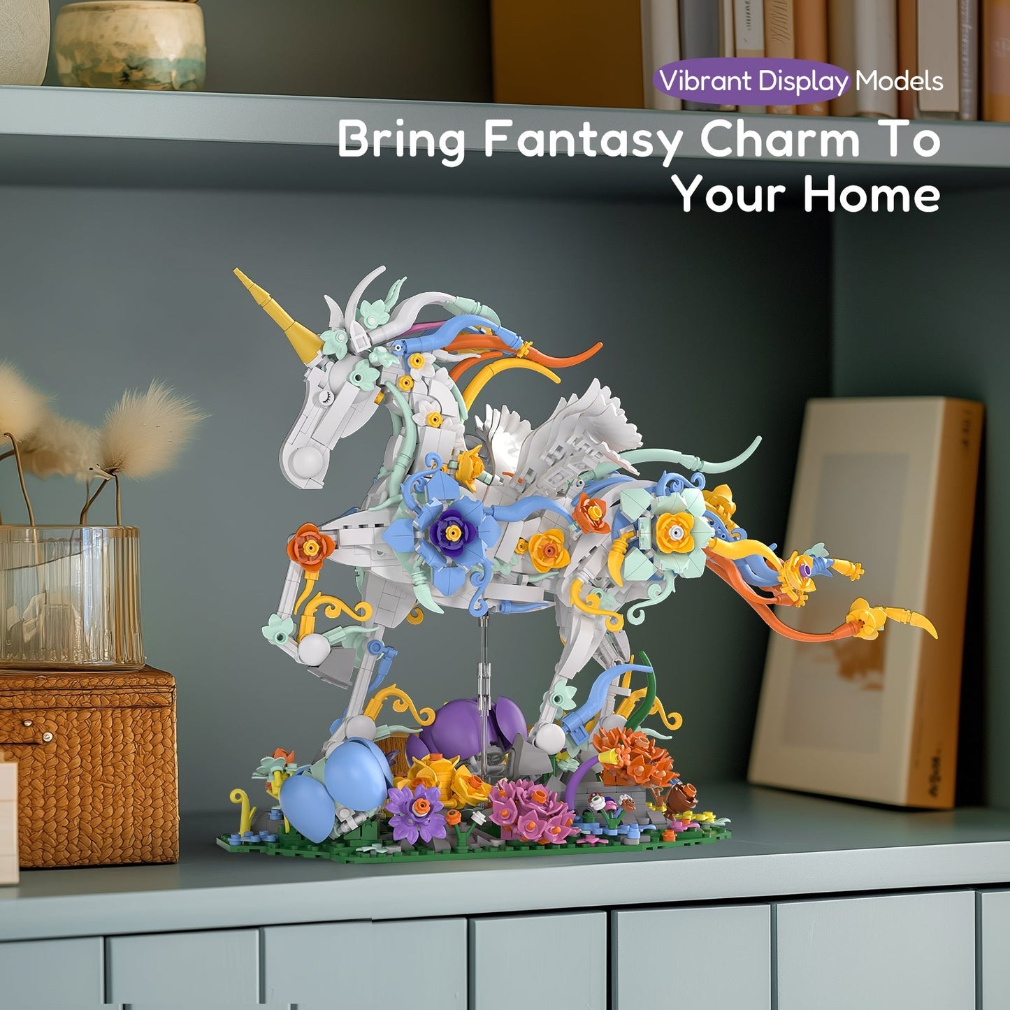 Sillbird Unicorn Building Toy Set