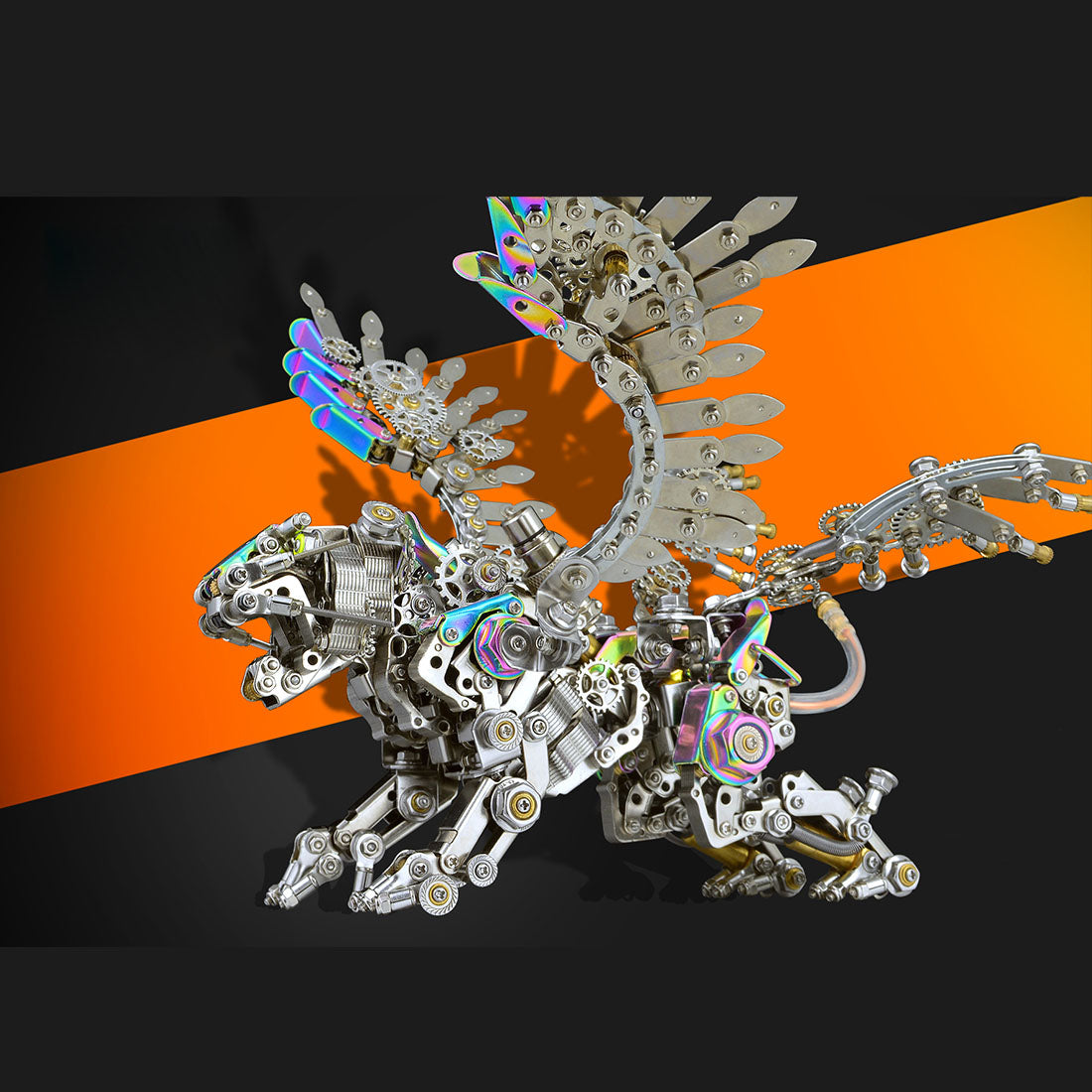 Extinct Smilodon Saber Tooth Tiger 650PCS+ 3D Metal Model Kits for Adults