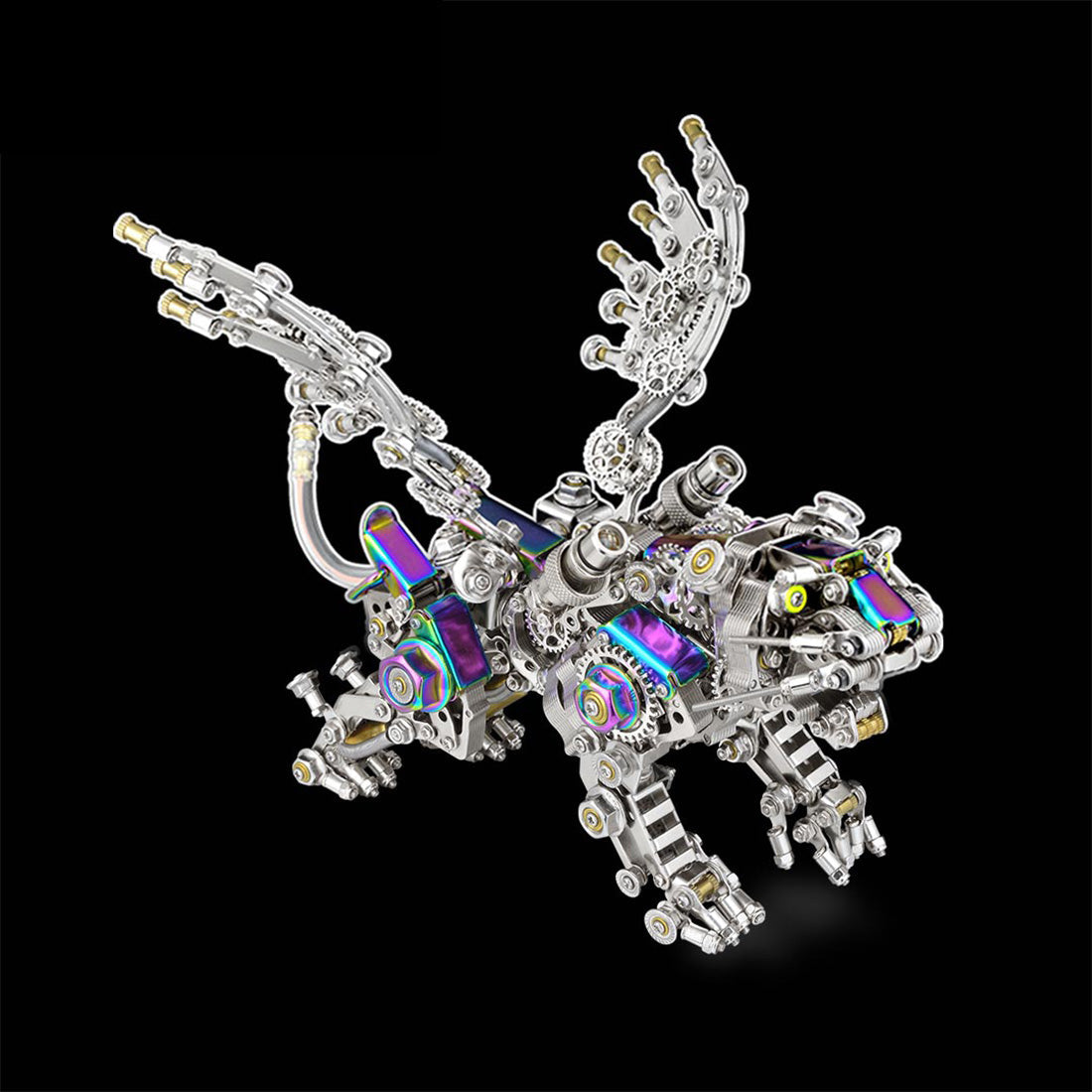 Extinct Smilodon Saber Tooth Tiger 650PCS+ 3D Metal Model Kits for Adults