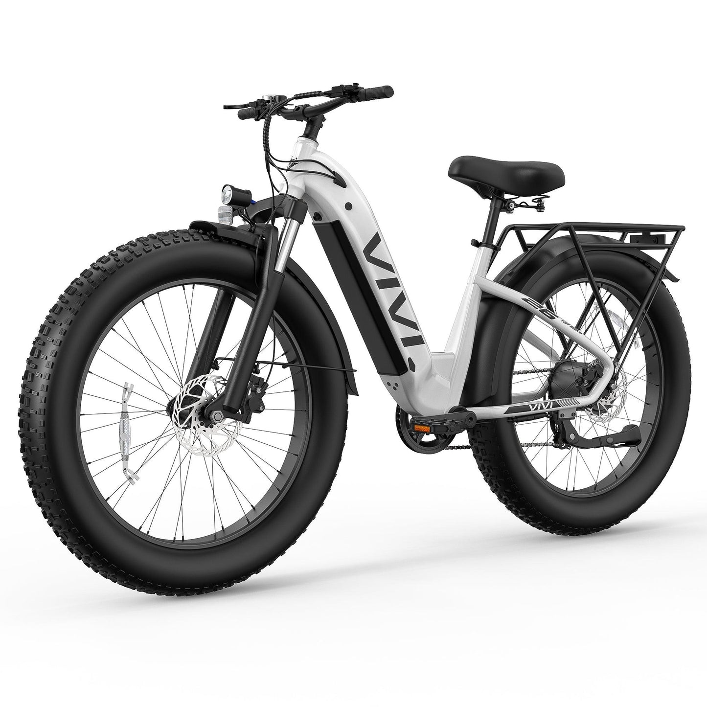 VIVI ACE07 Step-Thru Commuter Fat Tire Electric Bike UL2849 Certified