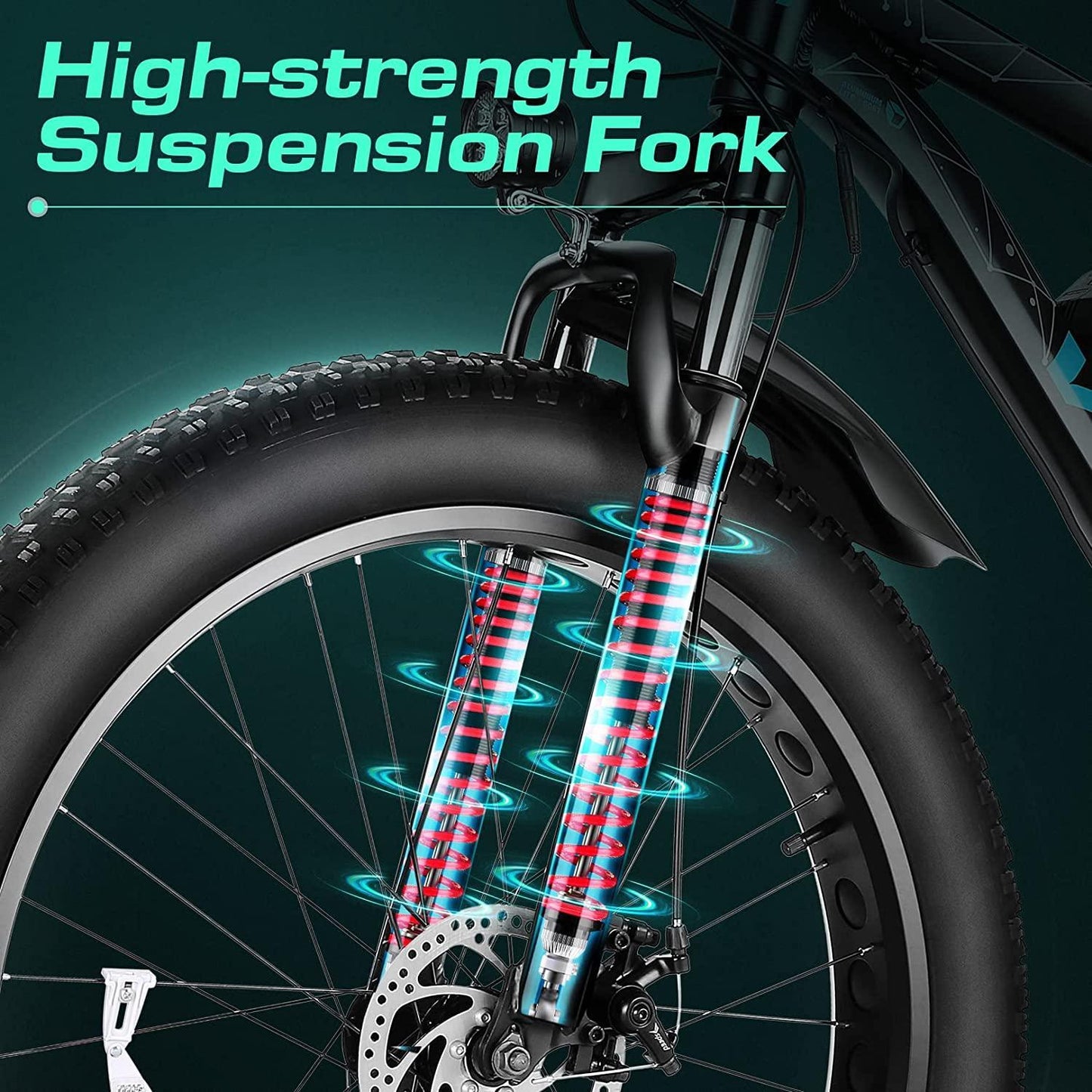 VIVI F26FUL Long Range Ultimate Fat Tire Electric Bike UL2849 Certified