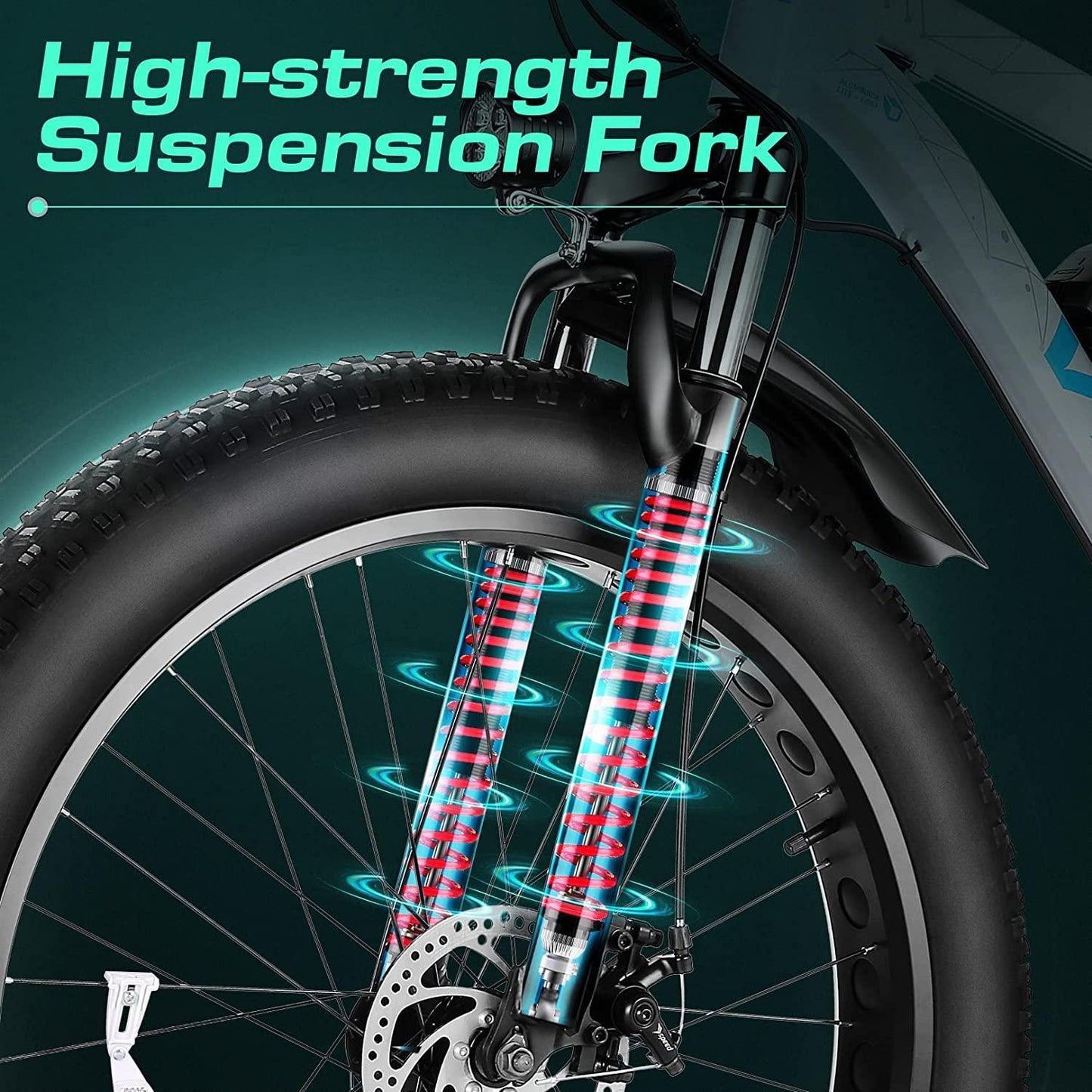 VIVI F26FUL Long Range Ultimate Fat Tire Electric Bike UL2849 Certified