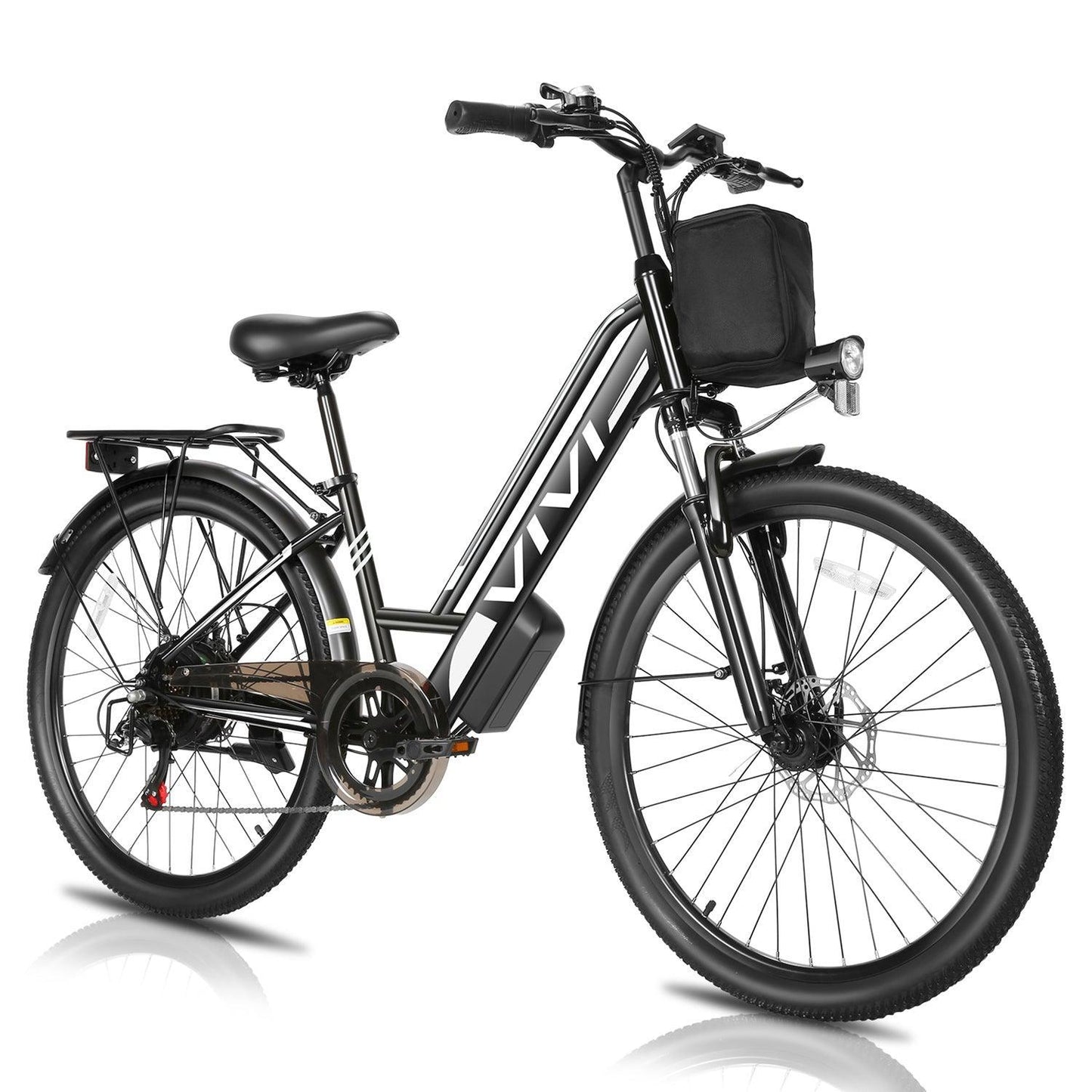 VIVI MT26GUL Step-Through Urban Rambler Electric Bike UL2849 Certified