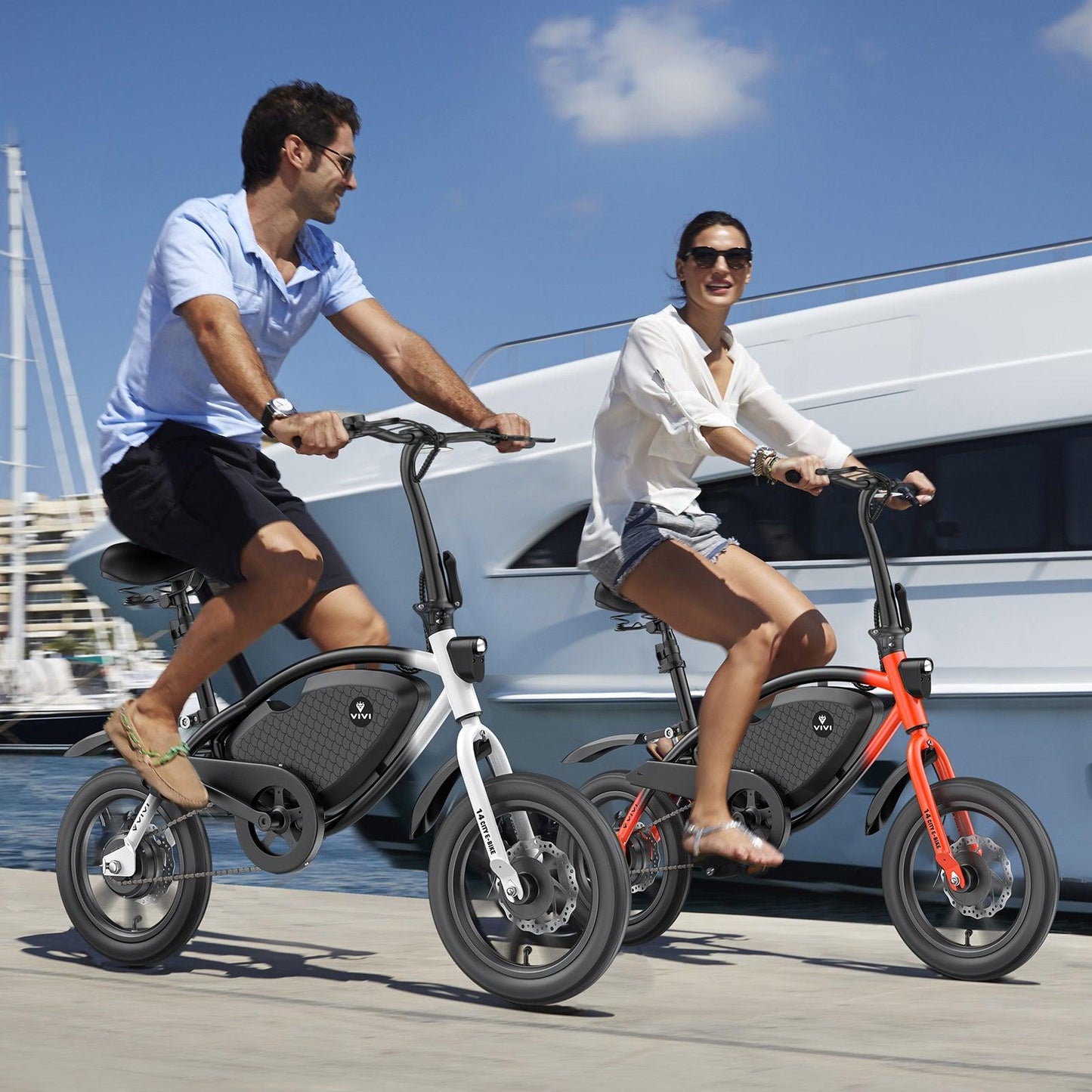 VIVI PONY01 Commuter Mini Folding Electric Bike UL2849 Certified