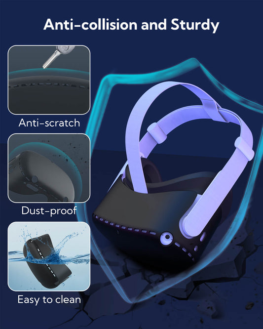 ZyberVR Quest 2 Hard Shell Protective Cover