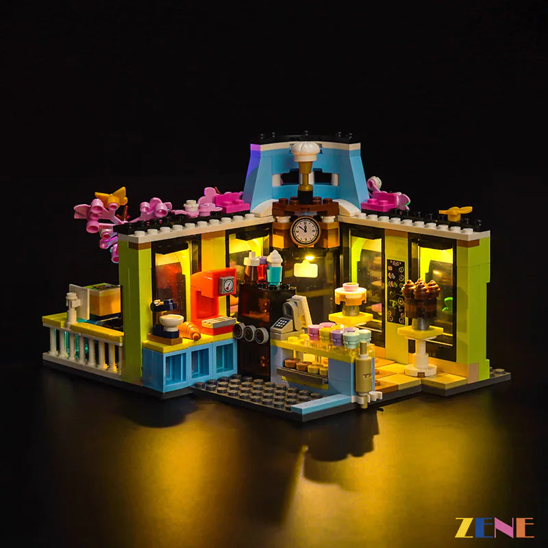 Light Kit for #42618 Heartlake City Café Coffee LEGO