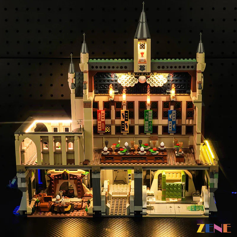 Kit de iluminación para el Gran Comedor del Castillo de Hogwarts LEGO n.° 76435 (Harry Potter)