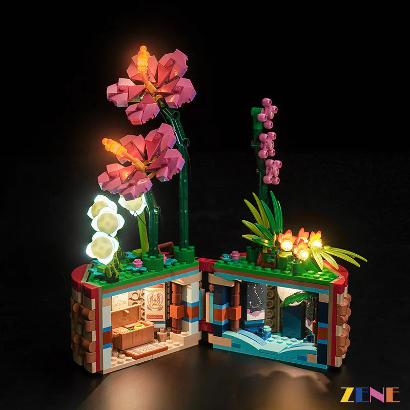Kit de iluminación para la maceta LEGO de Moana n.° 43252