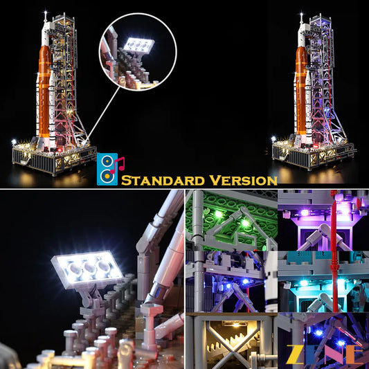 Kit de iluminación para el sistema de lanzamiento espacial LEGO Artemis NASA n.° 10341