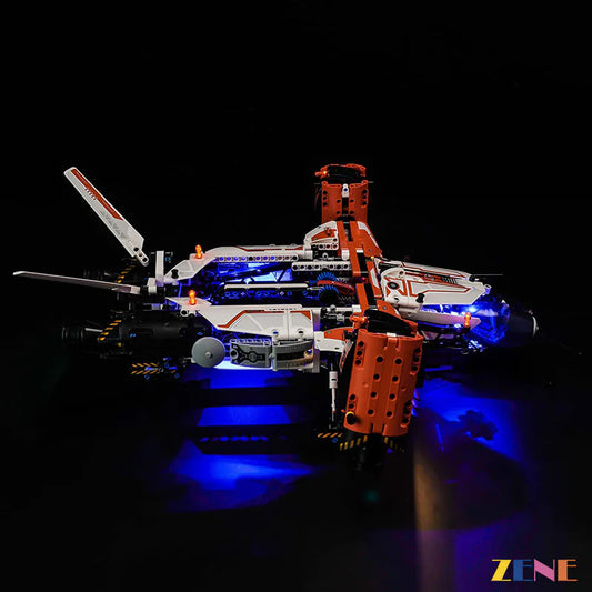 Kit de iluminación para la nave espacial de carga pesada LEGO VTOL LT81 n.° 42181