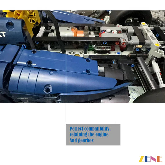 Kit de funciones de potencia para el coche LEGO Red Bull F1 RB20 ORACLE n.° 42206