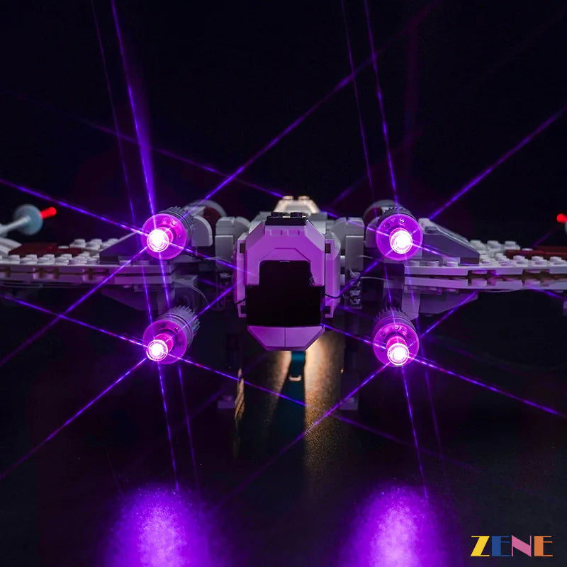 Kit de iluminación para LEGO TIE Fighter y X-Wing Mash-up n.° 75393