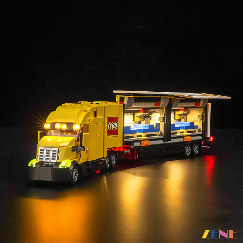 Kit de iluminación para el camión de reparto amarillo LEGO n.° 60440