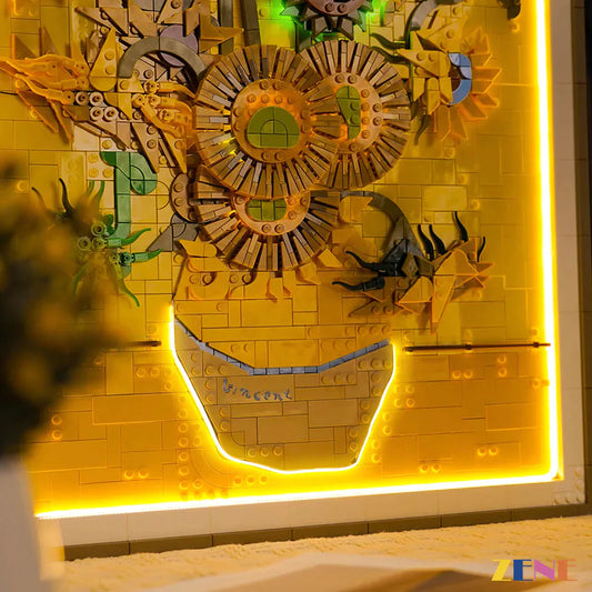 Kit de iluminación para LEGO Vincent van Gogh Girasoles Art #31215