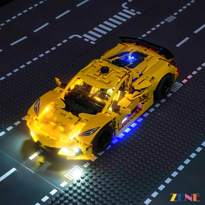 Kit de iluminación para LEGO Chevrolet Corvette Stingray n.° 42205
