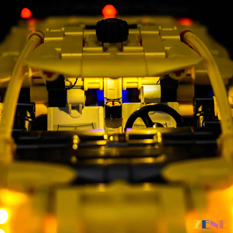 Kit de iluminación para LEGO Chevrolet Corvette Stingray n.° 42205