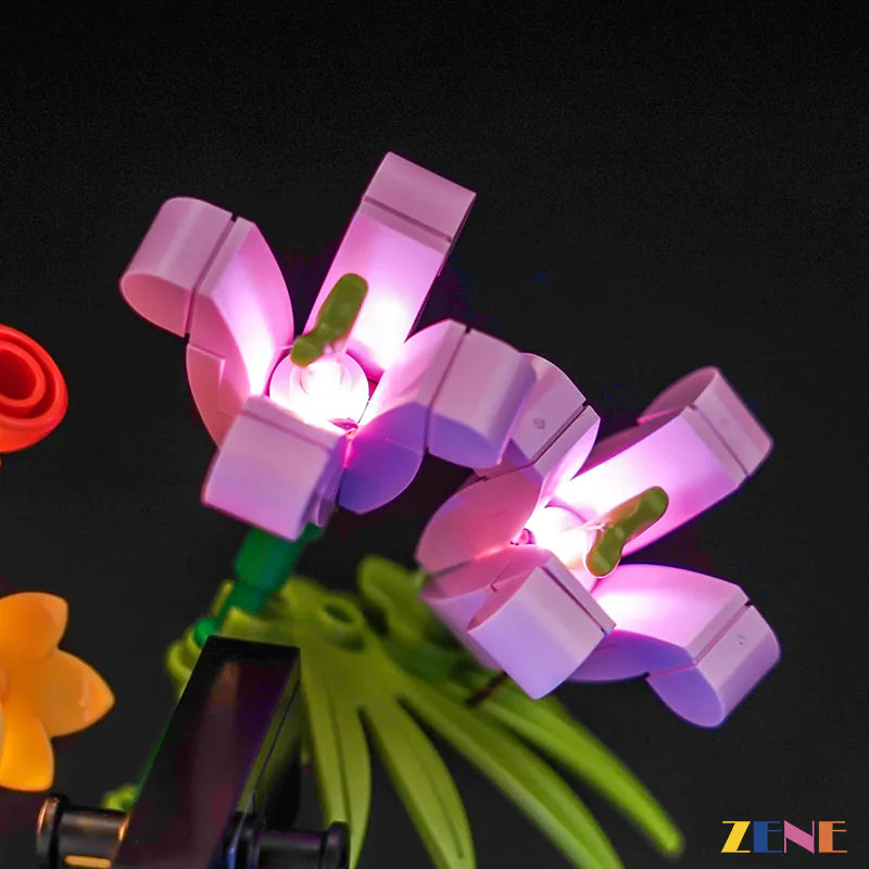 Light Kit for LEGO Record Player with Flowers #31172