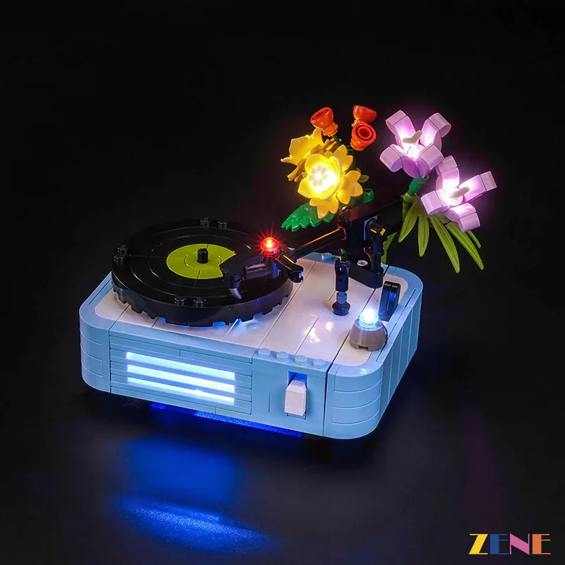 Light Kit for LEGO Record Player with Flowers #31172