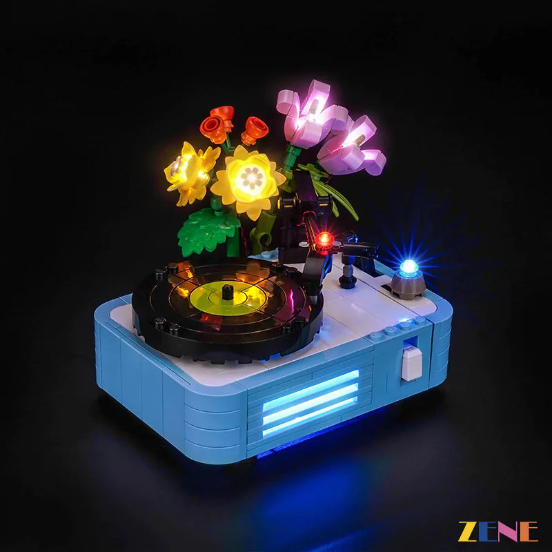Light Kit for LEGO Record Player with Flowers #31172