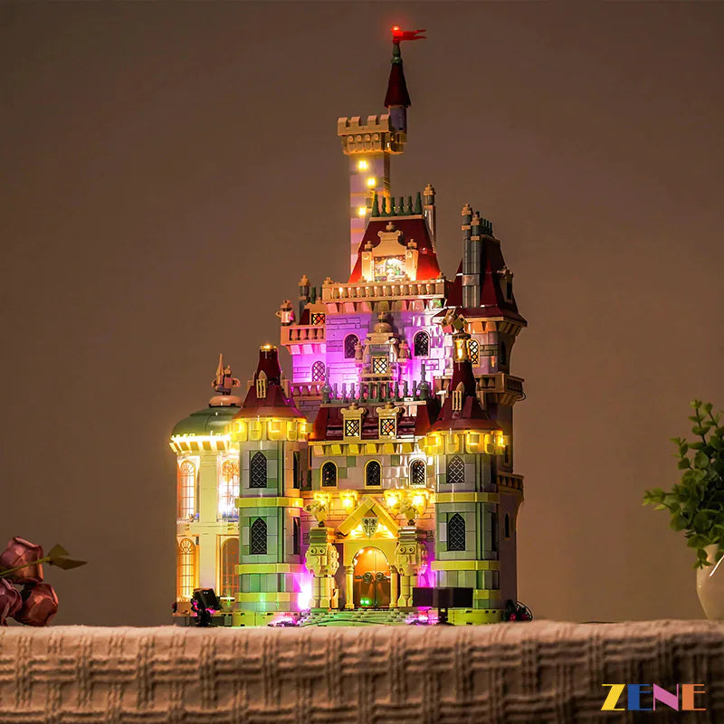Light Kit for LEGO Beauty and the Beast Castle #43263