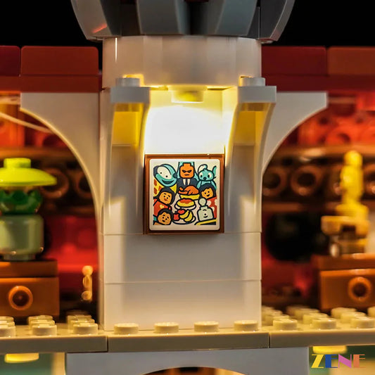 Kit de iluminación para LEGO Lilo y Stitch Beach House n.° 43268