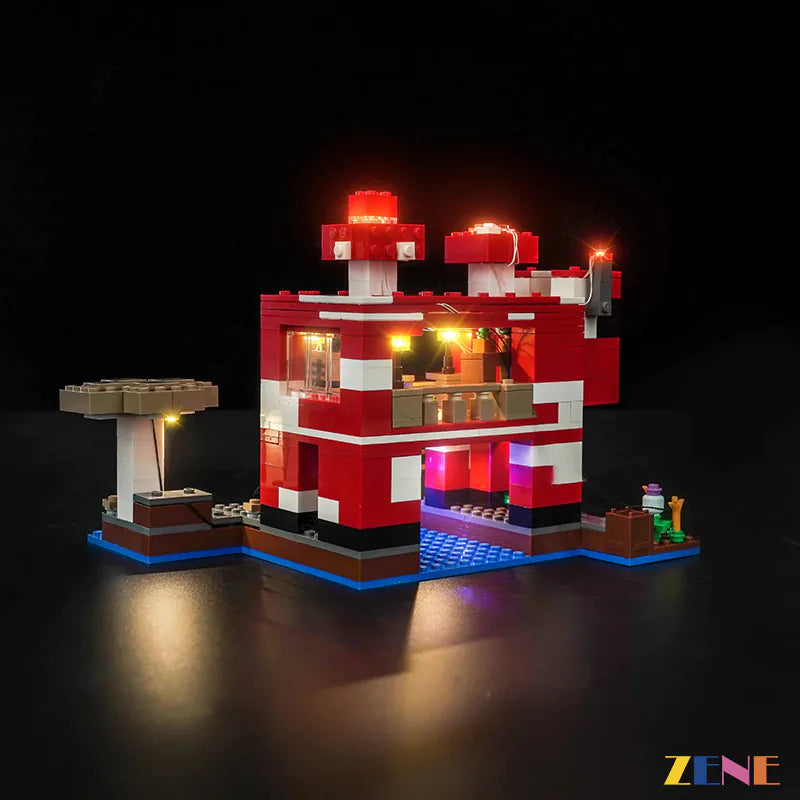 Kit de iluminación para LEGO Mooshroom House n.° 21270