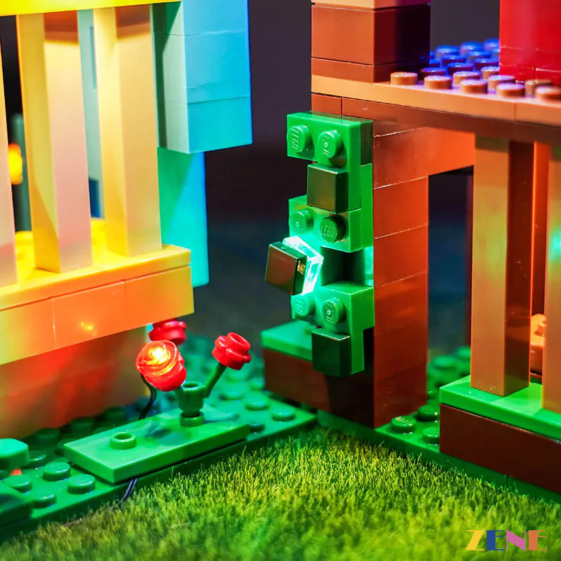 Light Kit for LEGO The Parrot Houses #21282