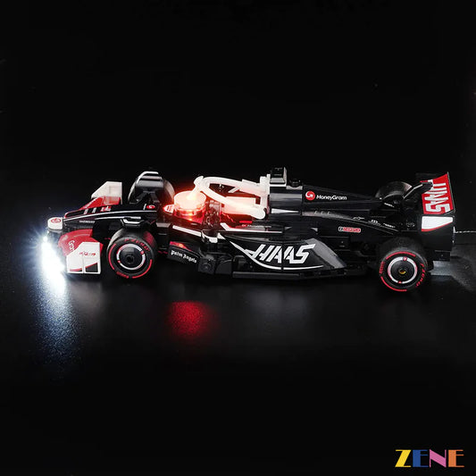 Kit de iluminación para el coche de carreras LEGO MoneyGram Haas F1 VF-24 n.° 77250