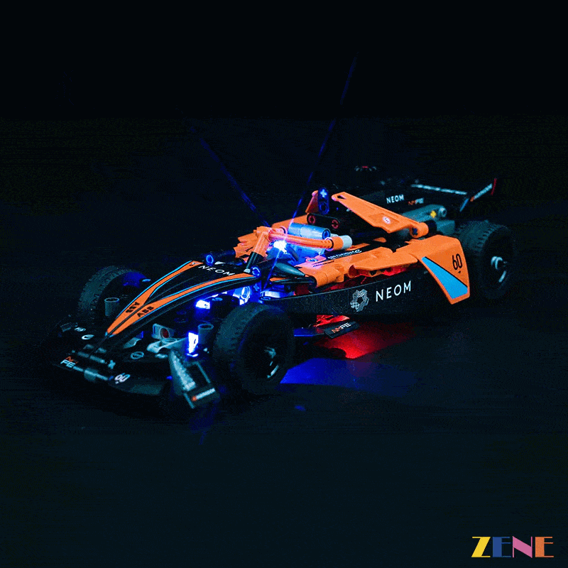 Light Kit for LEGO NEOM McLaren Formula E Race Car #42169
