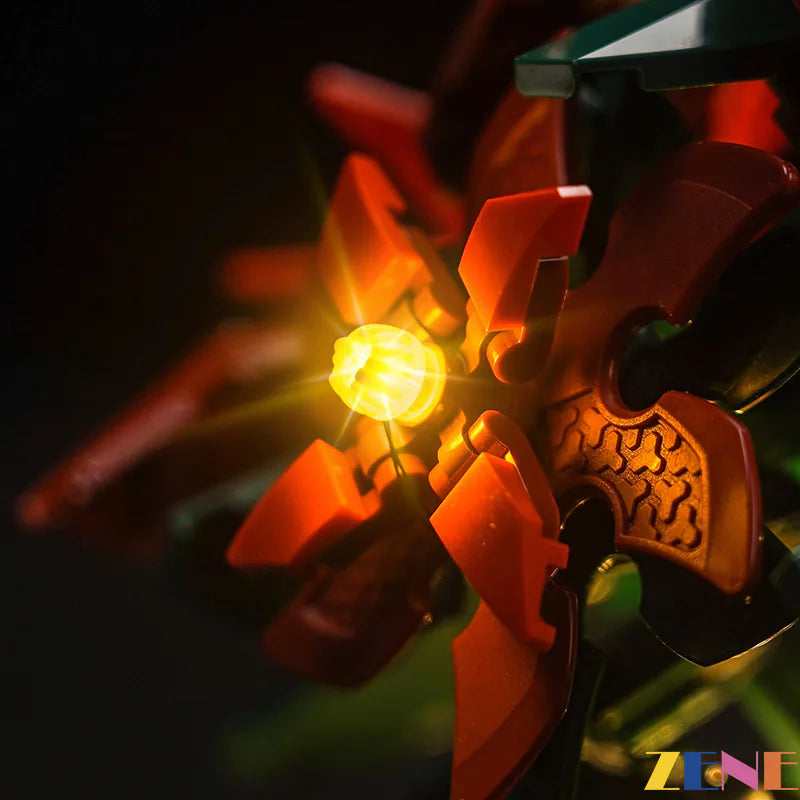 Light Kit for LEGO Poinsettia Flower 10370