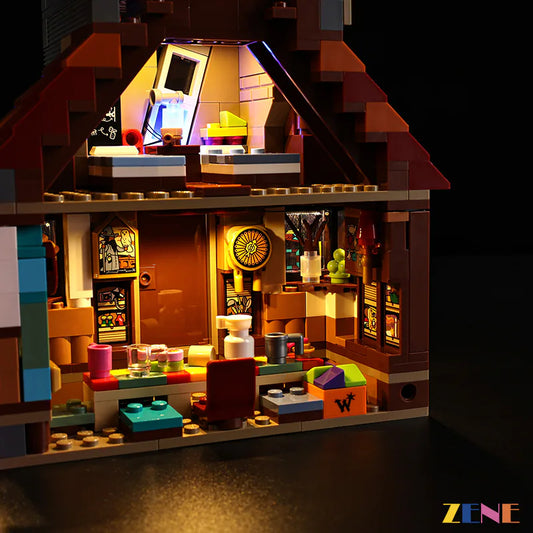 Light Kit for LEGO The Burrow Harry Potter #76437 (Ver2)