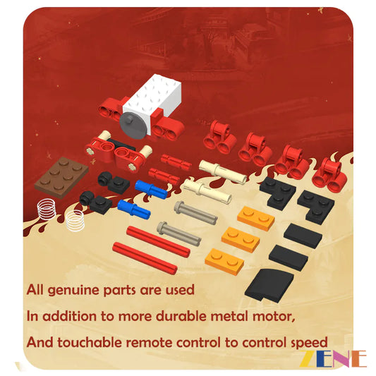 Kit motorizado para LEGO Dungeons Dragons Red Dragon's Tale n.° 21348 Power Functions